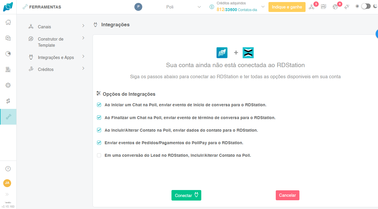 Como integrar a plataforma da Poli ao RD Station?