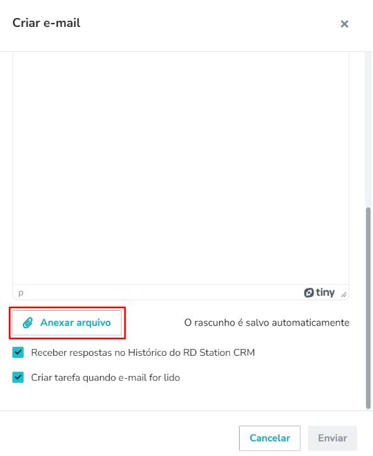 Enviar emails via RD Station CRM