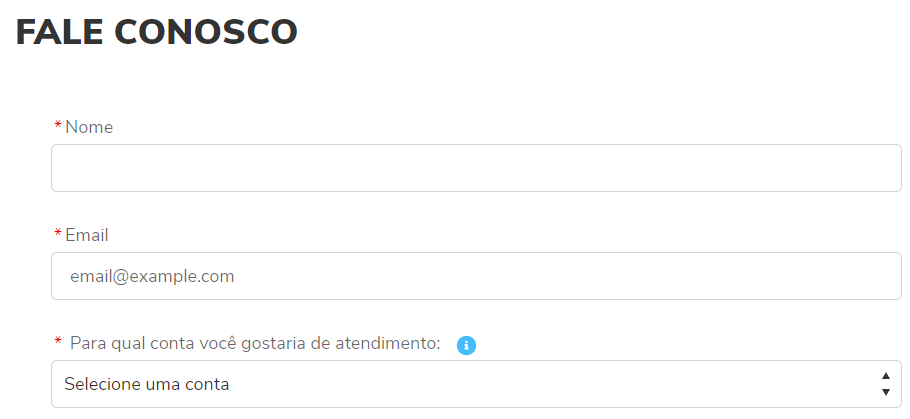 Como usar a nossa Central de Ajuda e o Fale Conosco