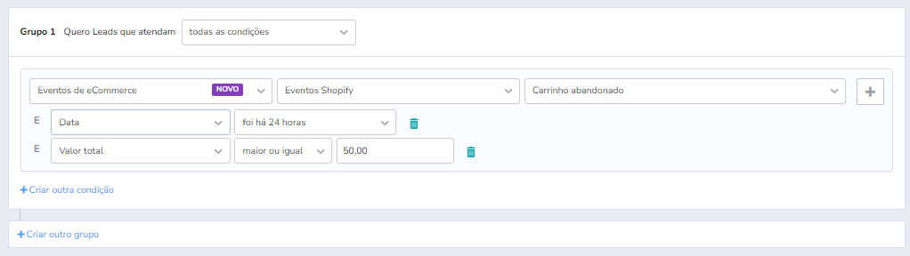 How to create cart abandonment segmentation in RD Station Marketing for ...